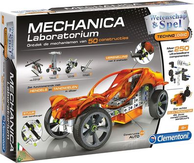 Clementoni Science & Play Mechanica Laboratorium Mechanik-Baukasten