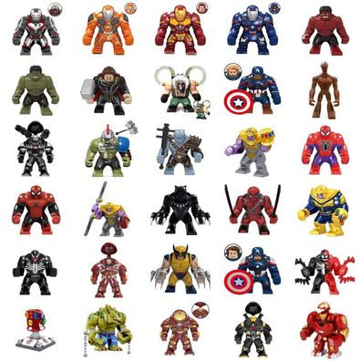 Ironman James Rhodes Kriegsmaschine Figur Blöcke Bau Bausteine für