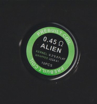 Alien Rebuilt Ciol´s A1 0,45 Ohm Fertigwichlungen