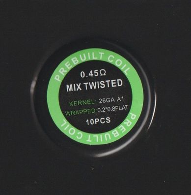Mix Twisted Rebuilt Coil´s A1 0,45 Ohm Fertrigwicklungen