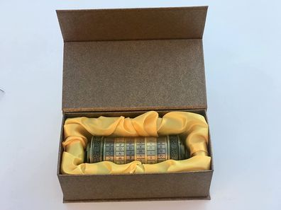 Da Vinci Code Kryptex Box Versteck für Geschenke Valentinstag Escape Room Hochzeit