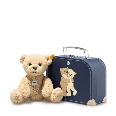 Steiff 114021 Ben Teddybär im Koffer, 21cm