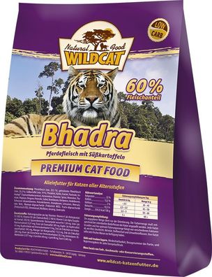 Wildcat Bhadra Katzenfutter 3kg