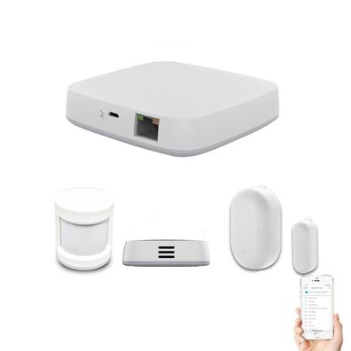 Smart Gateway Hub - Sicherheitsalarm für die Wohnszene,