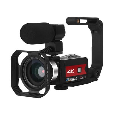 Videokamera mit Mikrofon, Camcorder für Livestream, Webcam