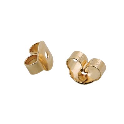 Flügel 5mm paarweise für Ohrstecker 9 Kt GOLD