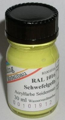 RAL 1016 Schwefelgelb