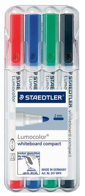 Staedtler Lumocolor Whiteboard Marker 4er Set