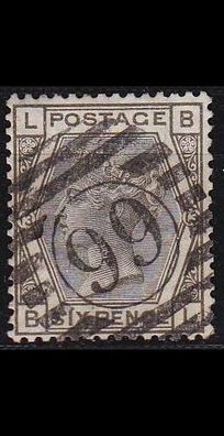 England GREAT Britain [1873] MiNr 0044 Platte 13 ( O/ used ) [01]