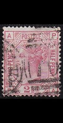 England GREAT Britain [1876] MiNr 0047 Platte 14 ( O/ used ) [01]