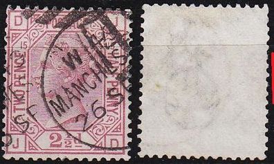 England GREAT Britain [1876] MiNr 0047 Platte 15 ( O/ used ) [03]
