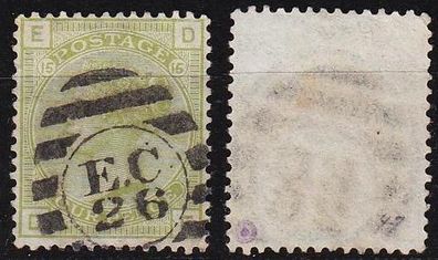 England GREAT Britain [1877] MiNr 0048 Platte 15 ( O/ used ) [01]