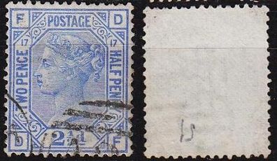 England GREAT Britain [1880] MiNr 0051 Platte 17 ( O/ used ) [03]