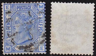 England GREAT Britain [1880] MiNr 0051 Platte 18 ( O/ used ) [01]