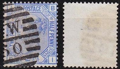 England GREAT Britain [1880] MiNr 0051 Platte 18 ( O/ used ) [03]