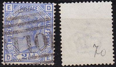 England GREAT Britain [1880] MiNr 0059 Platte 21 ( O/ used ) [01]
