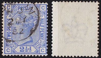 England GREAT Britain [1880] MiNr 0059 Platte 23 ( O/ used ) [01]