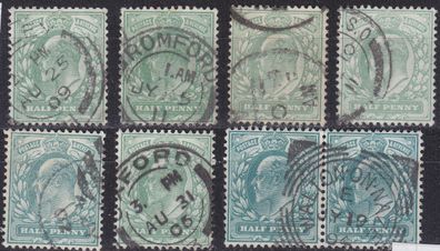 England GREAT Britain [1902] MiNr 0103 ( O/ used ) [01] viele Farben