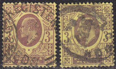 England GREAT Britain [1902] MiNr 0108 w A ( O/ used ) [01] Farben