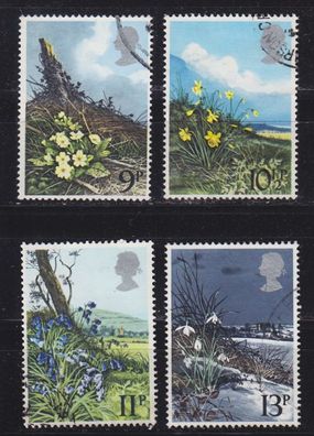England GREAT Britain [1979] MiNr 0785-88 ( O/ used ) Pflanzen