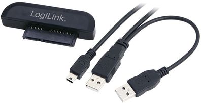 LogiLink USB 2.0 SATA Adapter USB A Stecker SATA