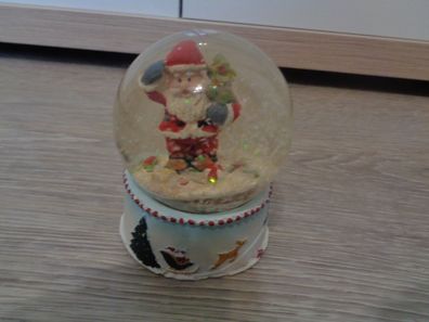 Schneekugel Weihnachtsmann , weihnachtlich, Deko-8cm
