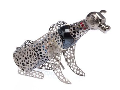 Flaschenhalter Panther Weinständer Halter Wein Katze Raubkatze cat wine
