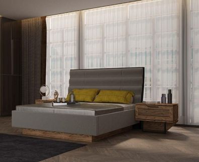 Doppelbett Bett Bettrahmen Luxus Betten Design Luxus Möbel Holz Bettgestell Neu