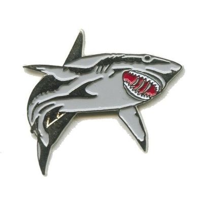 Hai Haie Haifisch Ozean Meer Metall Button Badge Pin Anstecker 0413
