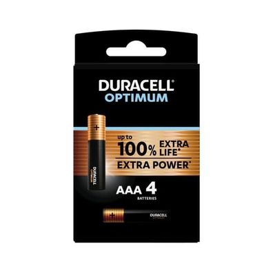 Duracell Batterie Optimum AAA MN2400/ LR3 4er Blister