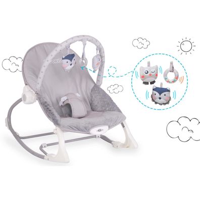 Bouncer - Babyschaukelstuhl - interaktiv - Flieder