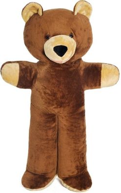 XXL Teddybär - braun - 170 cm