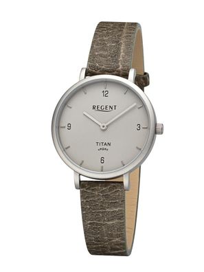 Regent Titan-Uhr für Damen Grün/ Grau BA-694