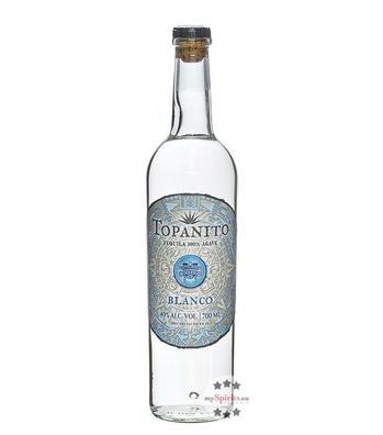 Topanito Blanco Tequila (, 0,7 Liter) (40 % Vol., hide)