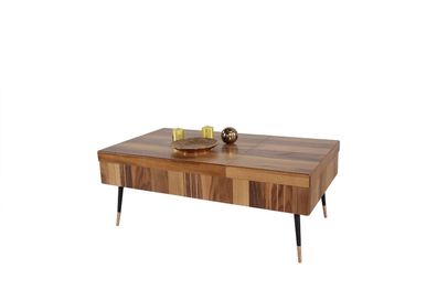 Luxus Couchtisch Braune Couchtische Wohnzimmer Holz Tisch Beistelltisch Sofa