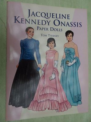 Tom Tierney Jacqueline Kennedy Onassis Paper Dolls Ankleidefiguren Heft (C) 1999