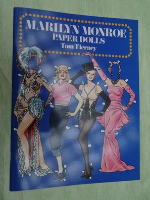 Tom Tierney Marilyn Monroe Paper Dolls Ankleidefiguren Heft (C) 1979