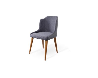 Stuhl 1 Sitzer Sessel Holz Luxus Klasse Möbel Design Lehnstuhl Holz Esszimmer