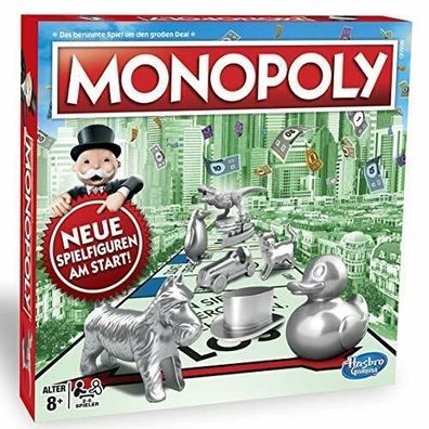 Monopoly Classic Gesellschaftsspiel Brettspiel Familienspiel ab 8 Jahren NEU OVP