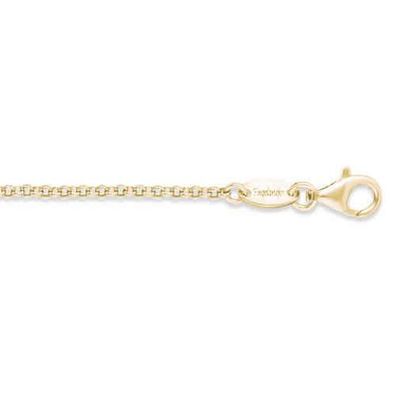 Engelsrufer Halskette Silber Länge 80 cm ERN-80-G vergoldet