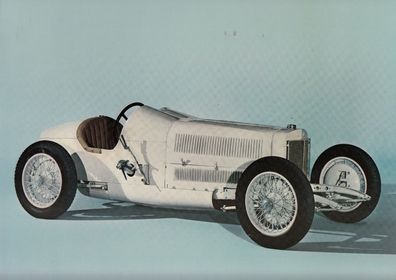 Mercedes Rennwagen 1924, Foto / Kunstdruck