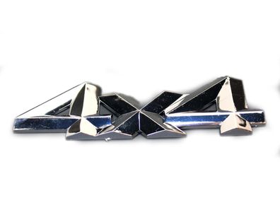 Emblem Zierschild "4x4" 3D Chrome Diamond zum Aufkleben