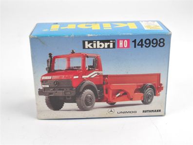 E474 Kibri H0 14998 Modellauto Bausatz LKW MB Unimog 1:87