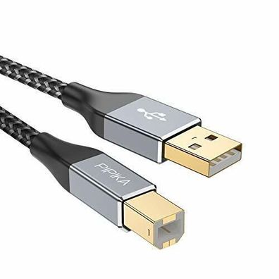 USB Druckerkabel 3M, Scanner Kabel USB A auf USB B Drucker Kabel