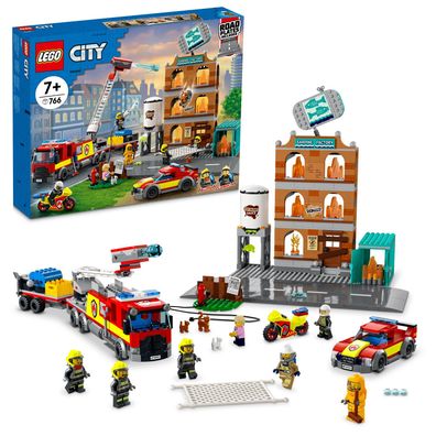 60321 Feuerwehreinsatz mit Löschtruppe