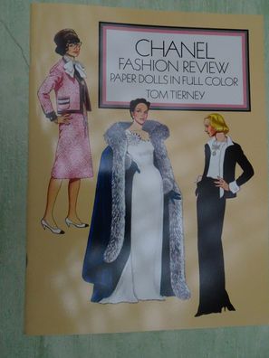 Tom Tierney Chanel Fashion Review Paper Dolls Ankleidefiguren