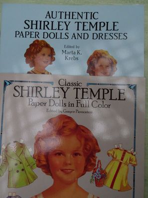 Authentic Classic Shirley Temple Marta Krebs Grayce Piemontesi Paper Dolls -Auswahl