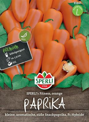 Paprika SPERLI´s Fitness, orange