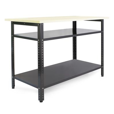 Werkbank 120x60x85cm Werktisch Werkstatttisch Packtisch Arbeitstisch Tisch