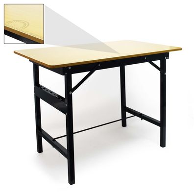 Wiltec Werkbank 100x60x76cm klappbar Werktisch 150kg Arbeitstisch Werkstatt
